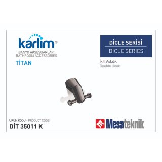 Mesa Teknik Karlim Dicle İkili Askılık Titan