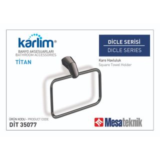 Mesa Teknik Karlim Dicle Kare Havluluk Titan