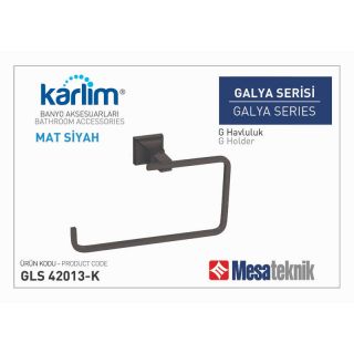 Mesa Teknik Karlim Galya G Havluluklı Mat Siyah