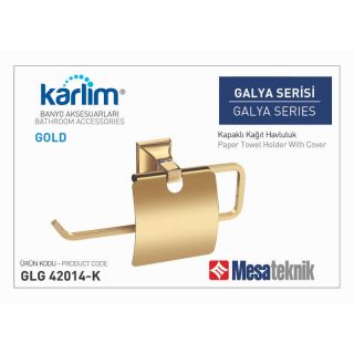 Mesa Teknik Karlim Galya Kağıt Havluluk Kapaklı Gold