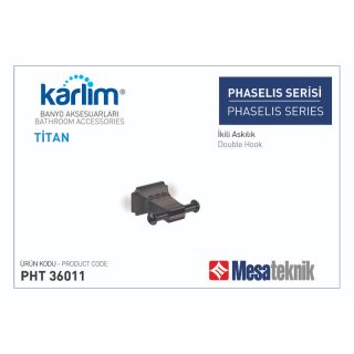 Mesa Teknik Karlim Phaselis İkili Askılık Titan