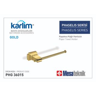 Mesa Teknik Karlim Phaselis Kağıt Havluluk Kapaksız Gold (Altın)