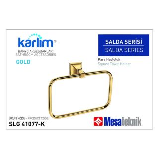 Mesa Teknik Karlim Salda Kare Havluluk Gold (Altın)