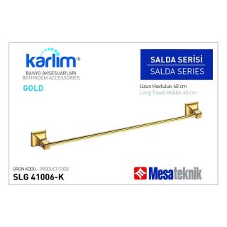 Mesa Teknik Karlim Salda Uzun Havluluk Gold 45 cm (Altın)