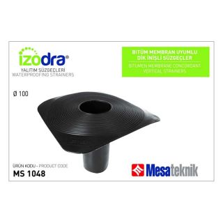 Mesa Teknik MS 1048 Alttan Çıkışlı Süzgeç 100 mm