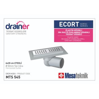 Mesa Teknik MTS 545 Ecort Etekli Yandan Çıkış 50 mm Ebat  6*20