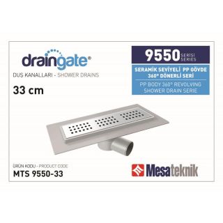 Mesa Teknik MTS 9550-33 Duş Kanalı ve Duş Süzgeci