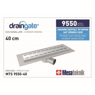 Mesa Teknik MTS 9550-40 Duş Kanalı ve Duş Süzgeci