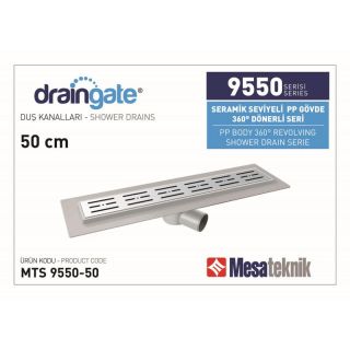 Mesa Teknik MTS 9550-50 Duş Kanalı ve Duş Süzgeci