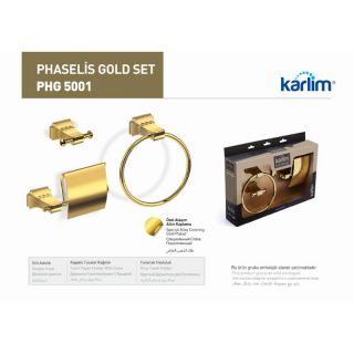 Mesa Teknik Phaselis Üçlü Set Gold Kaplama